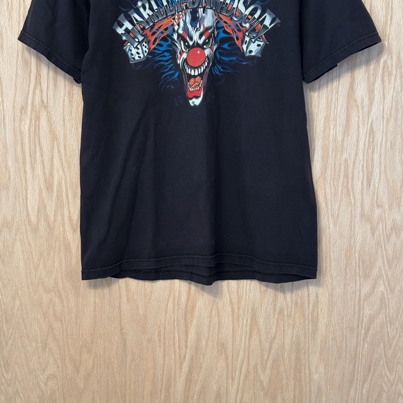 Harley Davidson Rooster’s Sioux City, Iowa Evil Clown T-Shirt - Picture 3 of 10